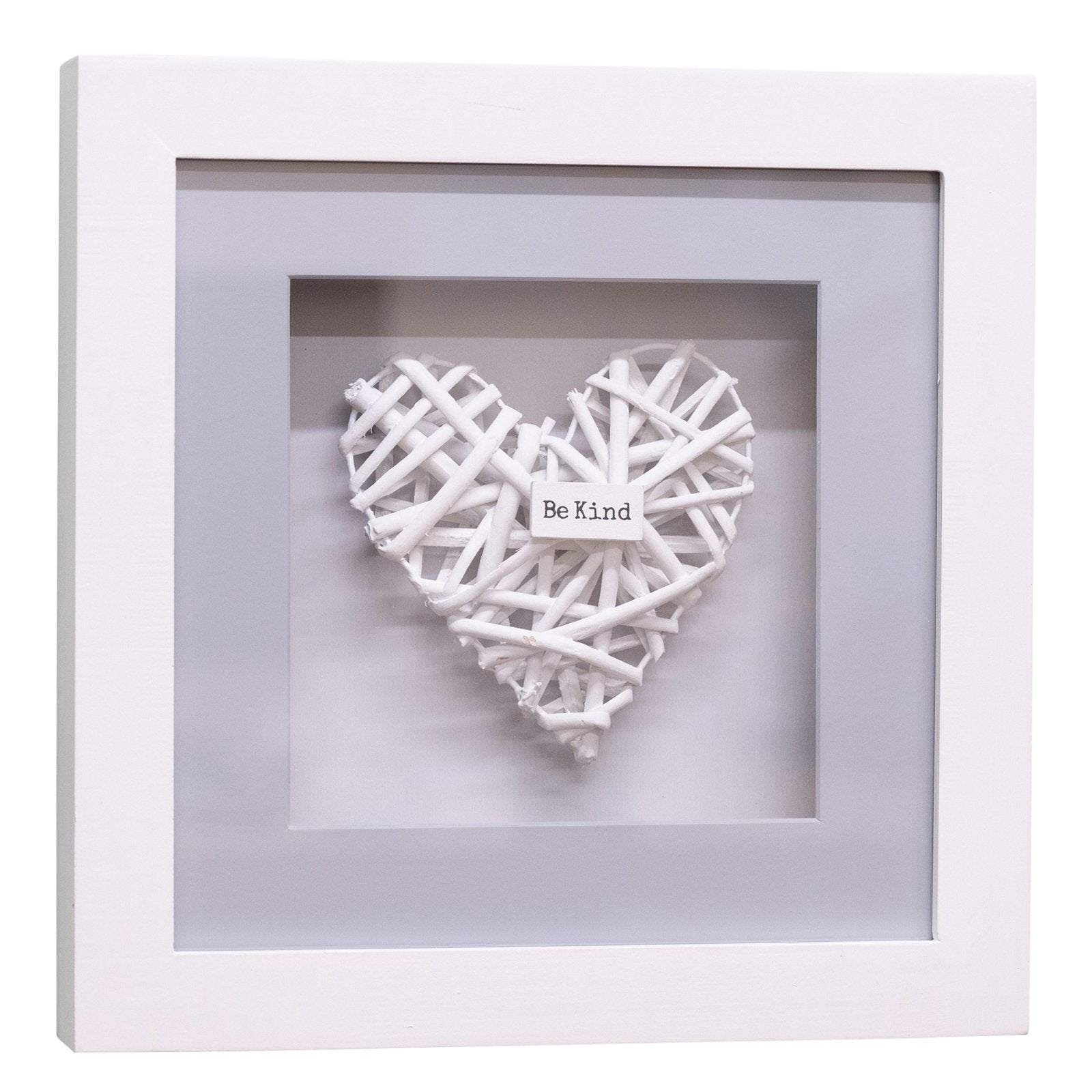 Set of 4 Be Kind Woven Heart Frames-2