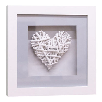 Set of 4 Be Kind Woven Heart Frames-1