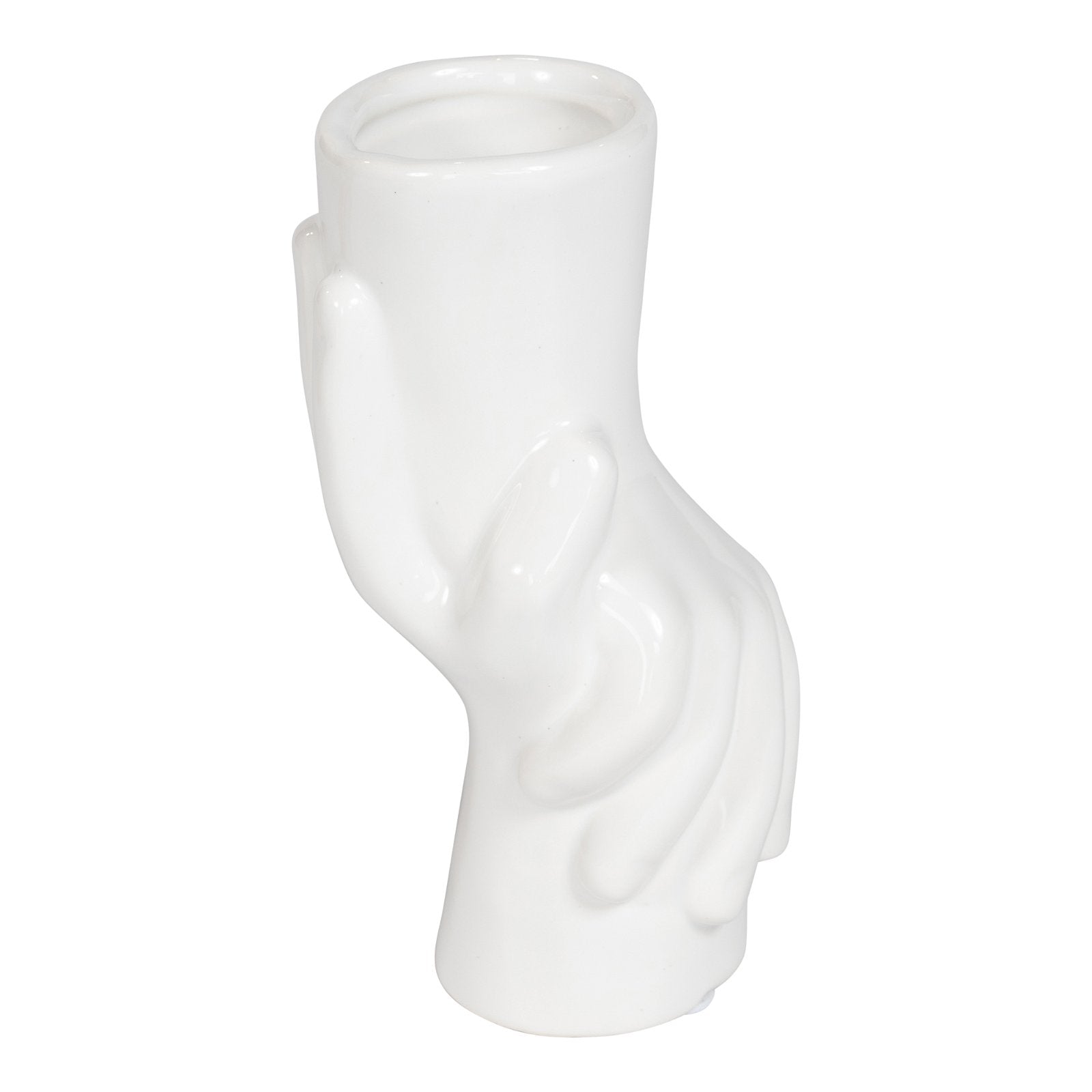 Holding Hands Ceramic Vase Large-1