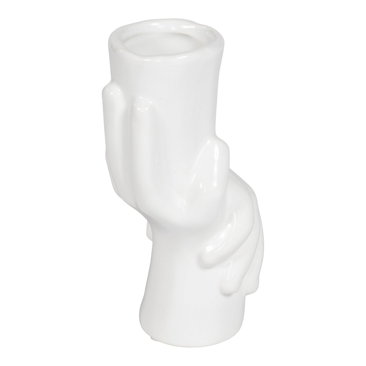 Holding Hands Ceramic Vase Small-0