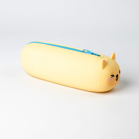 Silicone Pencil Case - Adoramals Shiba Inu Dog PCASE75-0