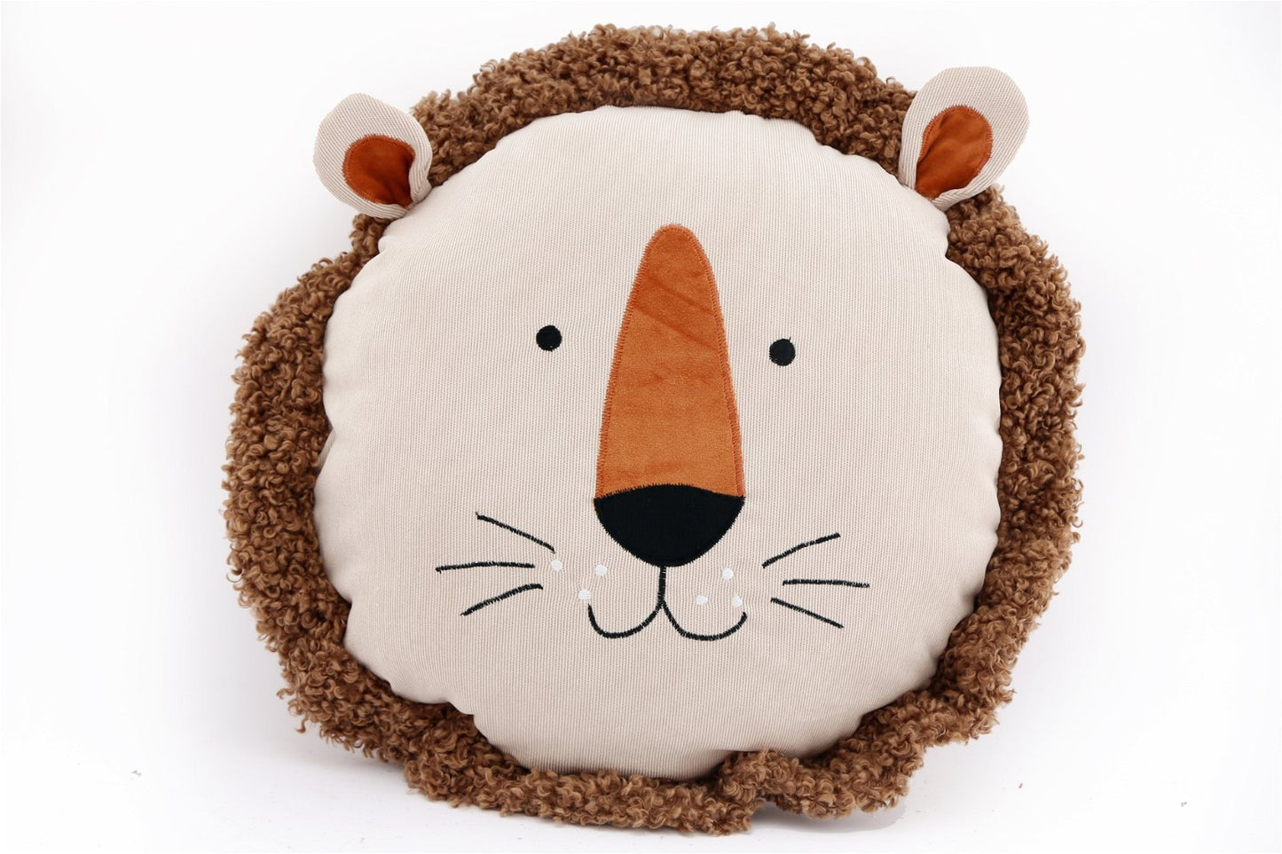 Lion Face Scatter Cushion 40cm-0