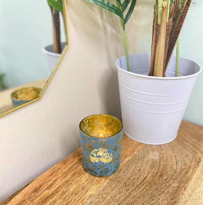 Botanical Love Tealight Holder 8cm-1