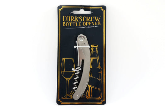 Corkscrew & Bottle Opener 11cm-0