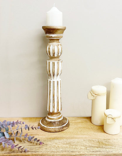 Wooden Candle Stick 45cm-2