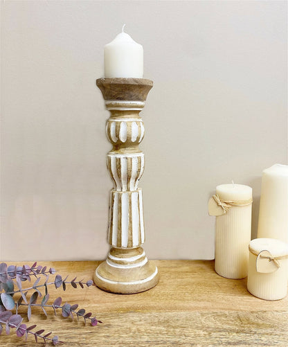 Wooden Candle Stick 38cm-2