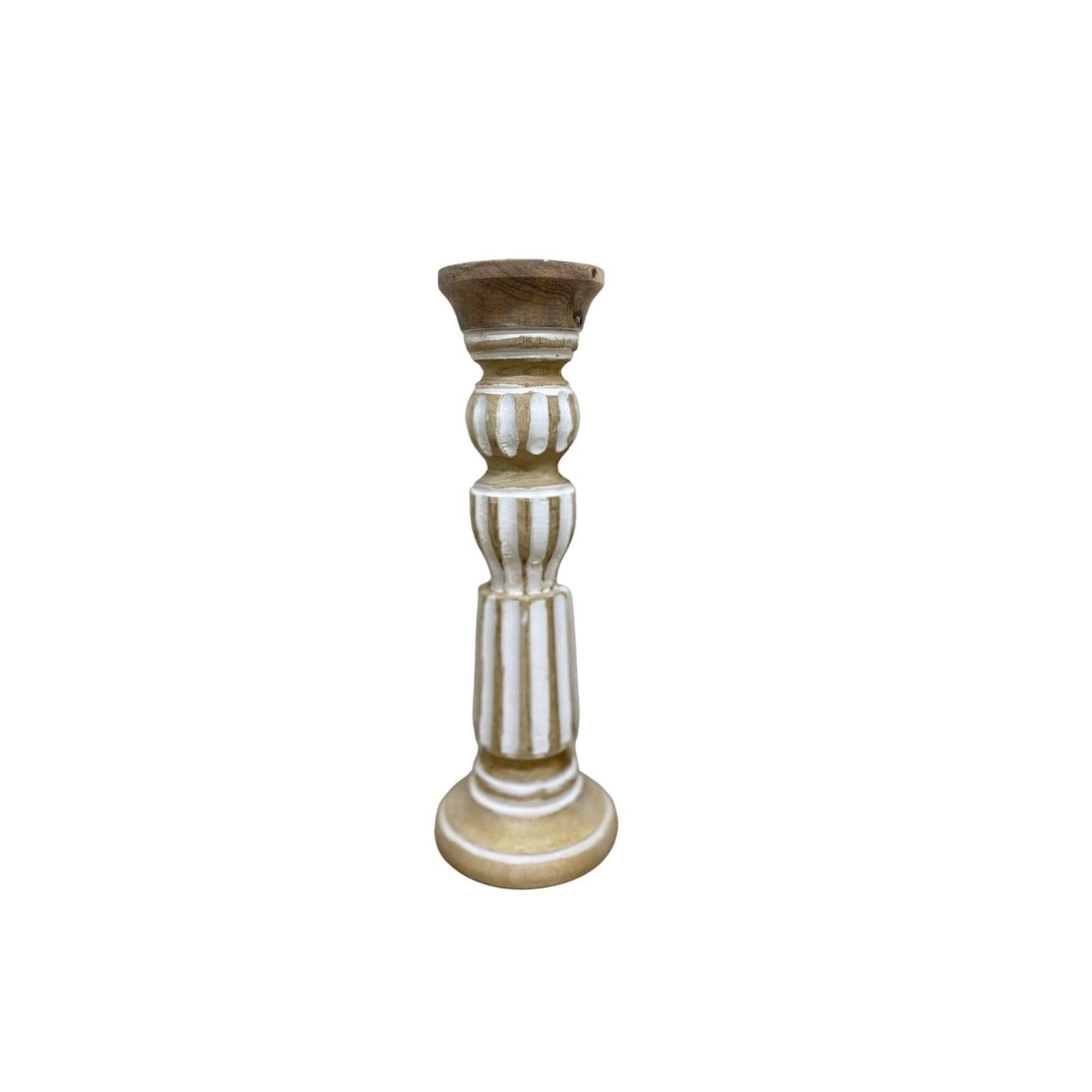 Wooden Candle Stick 38cm-0