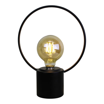 Free Standing Round Wire Lamp-2