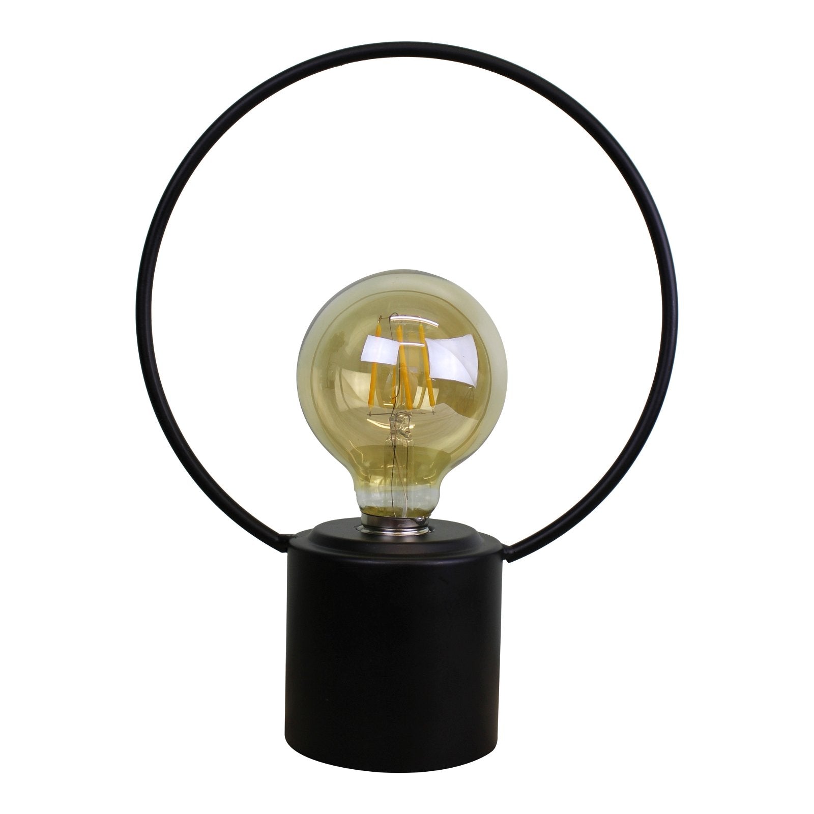 Free Standing Round Wire Lamp-0