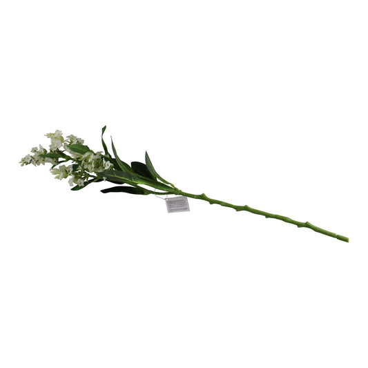 Single Lavender Spray, Cream Flowers, 63cm-0