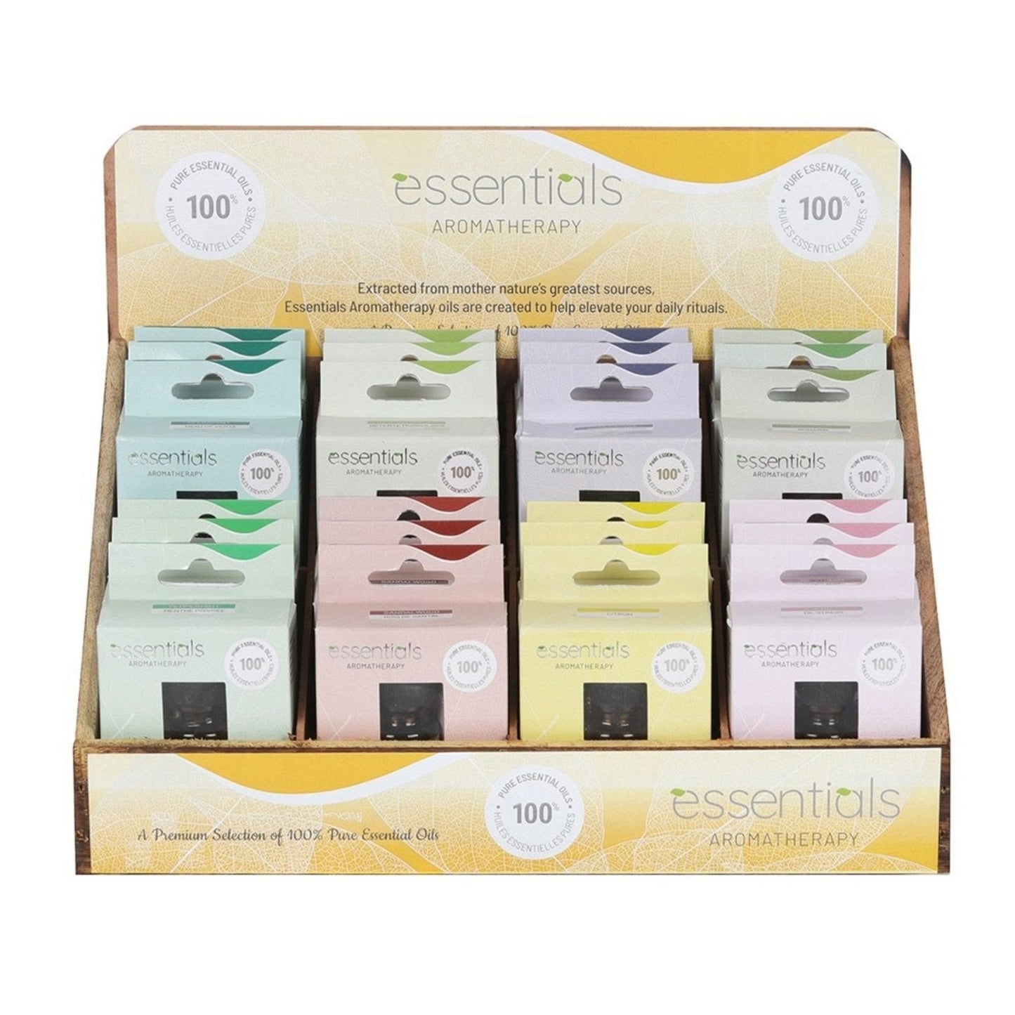 Pack of 8 x 10ml Essentials Aromatherapy Oil-1