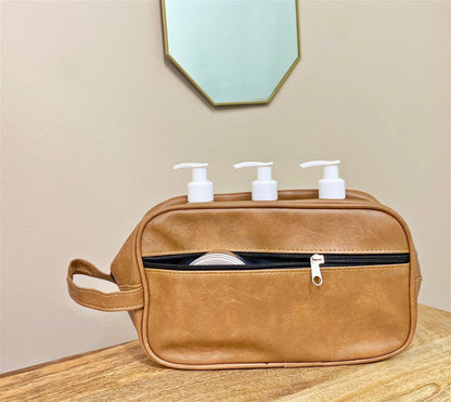 Gentlemans Toiletry Bag with Carrying Loop-3