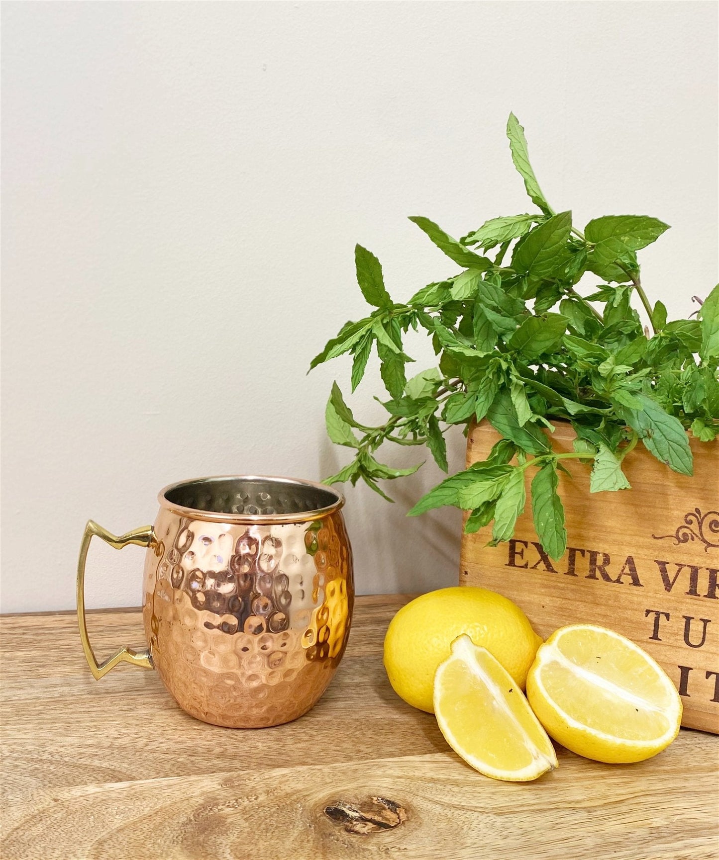 Moscow Mule Copper Coloued Cocktail Mug 12cm-3