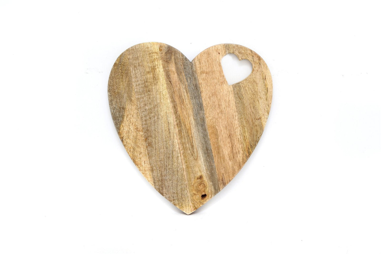 Heart Shaped Wooden Chopping Board 40cm-0