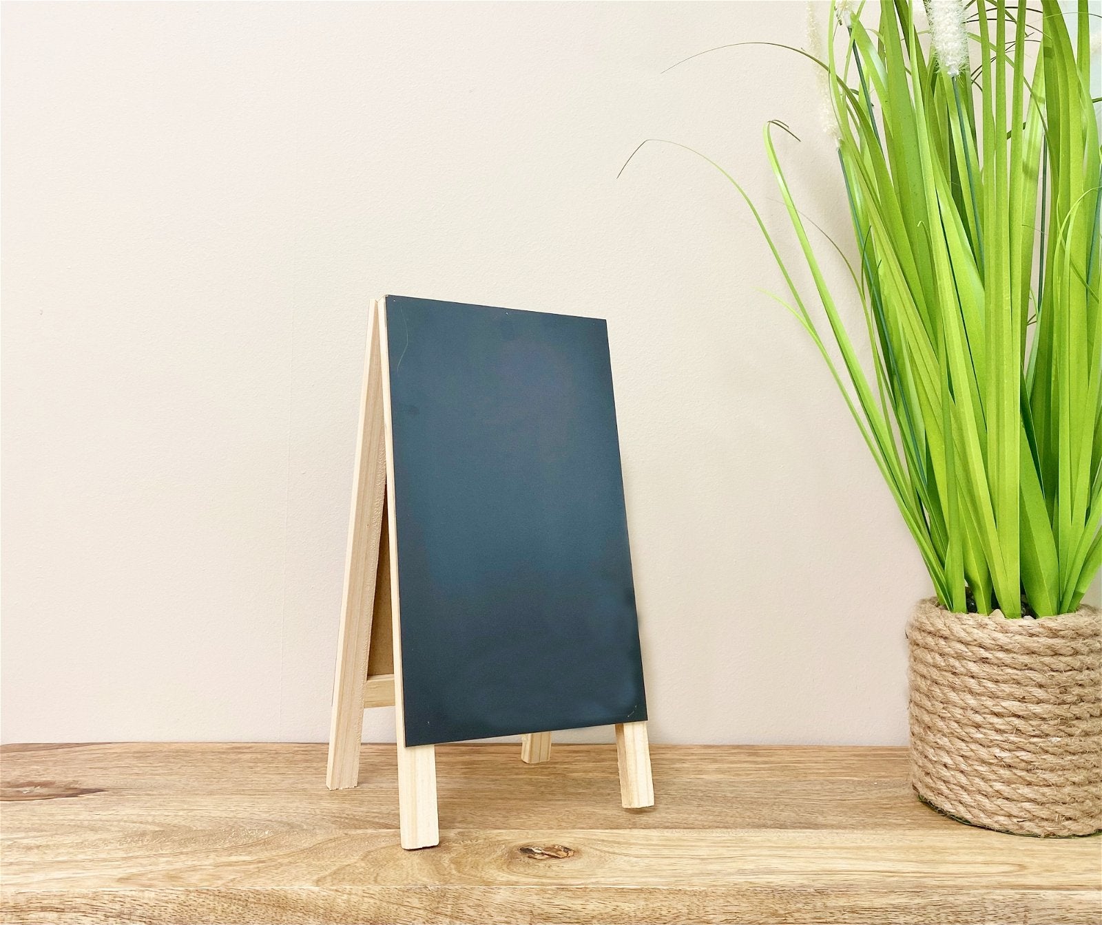 Free Standing Tabletop A Frame Easel Chalkboard 31cm-3