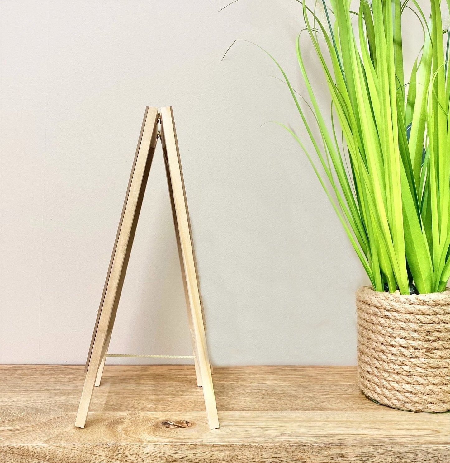 Free Standing Tabletop A Frame Easel Chalkboard 31cm-1