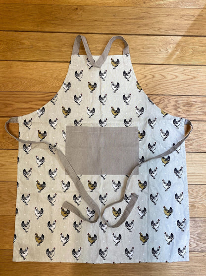 Apron With A Chicken Print Design-1