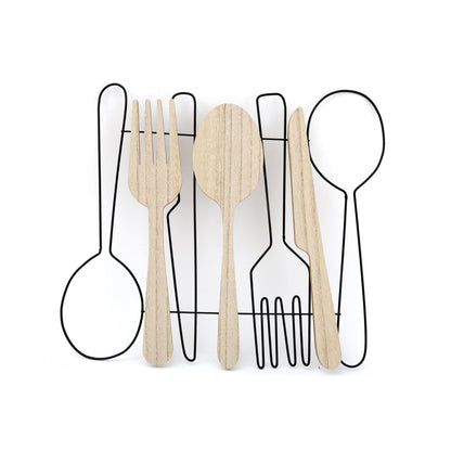 Spoon, Fork & Knife Wall Decoration 45cm-0