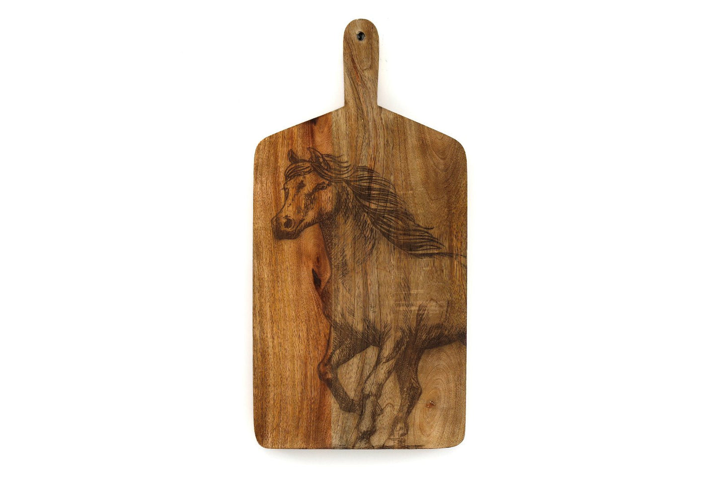 Engraved Horse Chopping Board-0