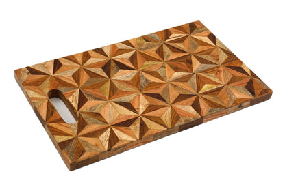 Wood Inlay Serving Tray-0