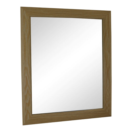 Light Oak Effect Mirror 59cm-0