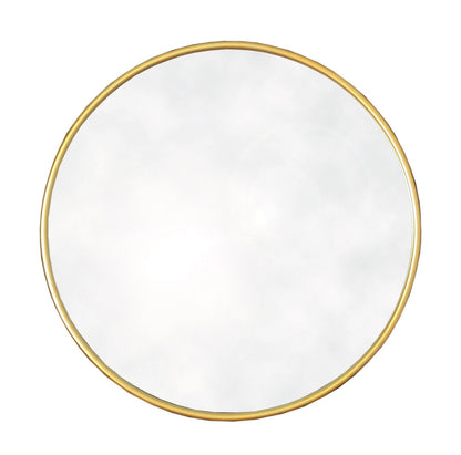 Round Gold Mirror-0