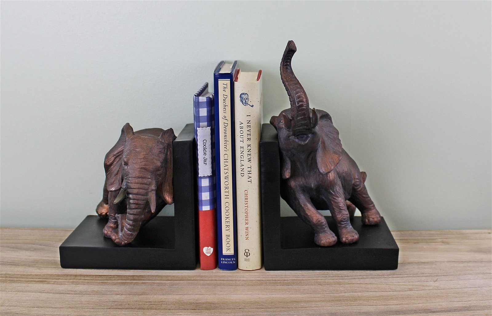 Decorative Bookends, Elephant Design-3