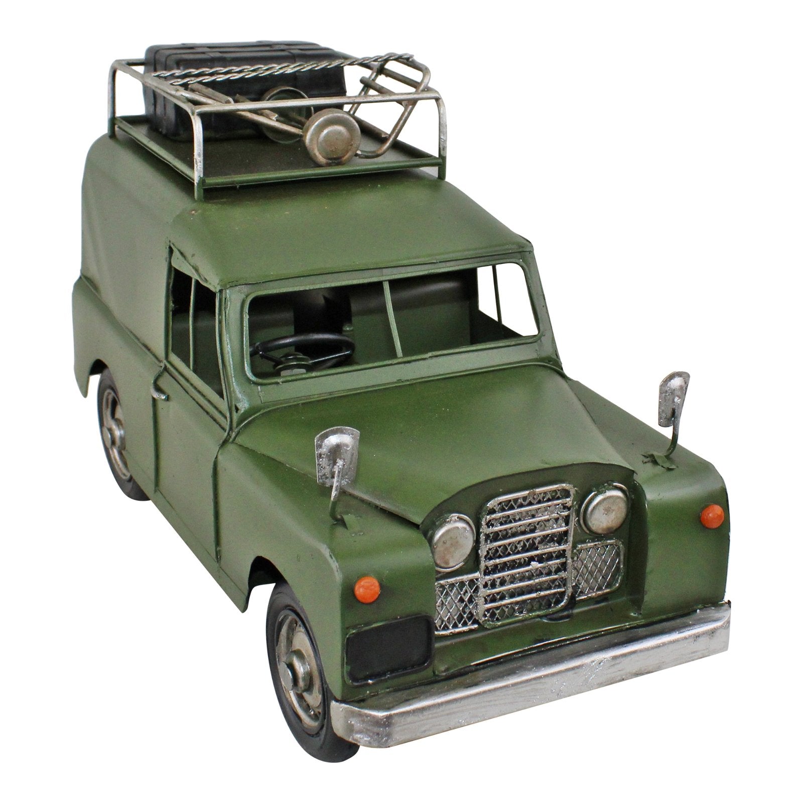 Vintage Style Expedition Vehicle Metal Ornament-3