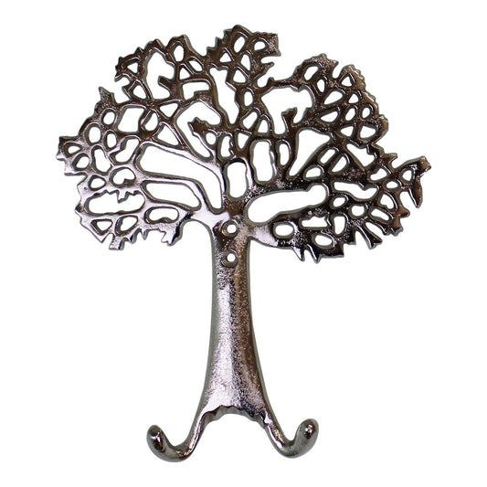 Tree Of Life Wall Hanging Double Coat Hook-0