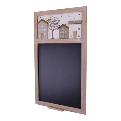 Wall Mounted Blackboard, Wooden Houses Design-2