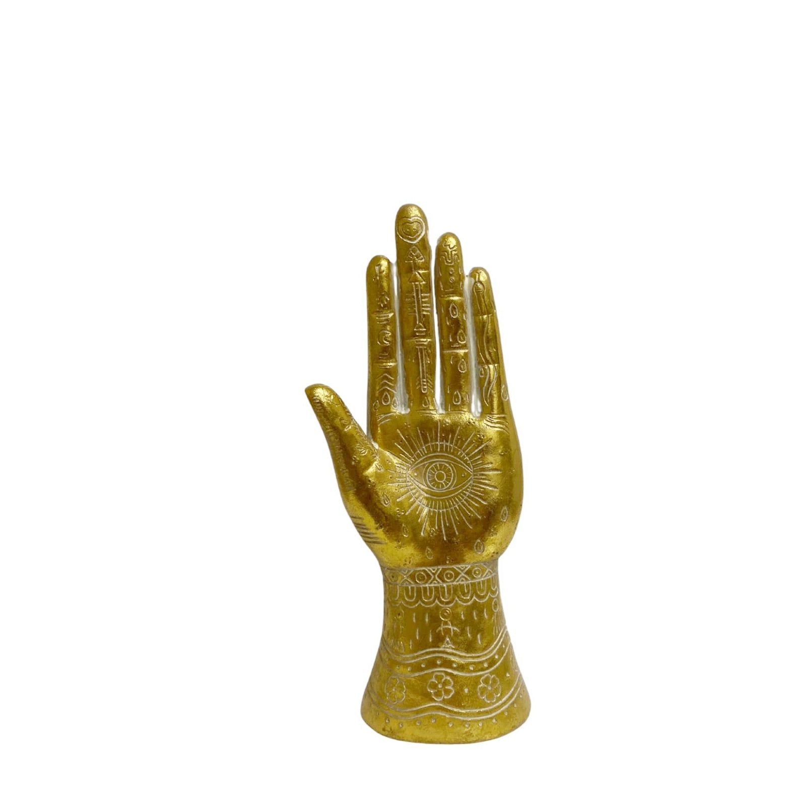 Gold Hamsa Hand Ornament-0