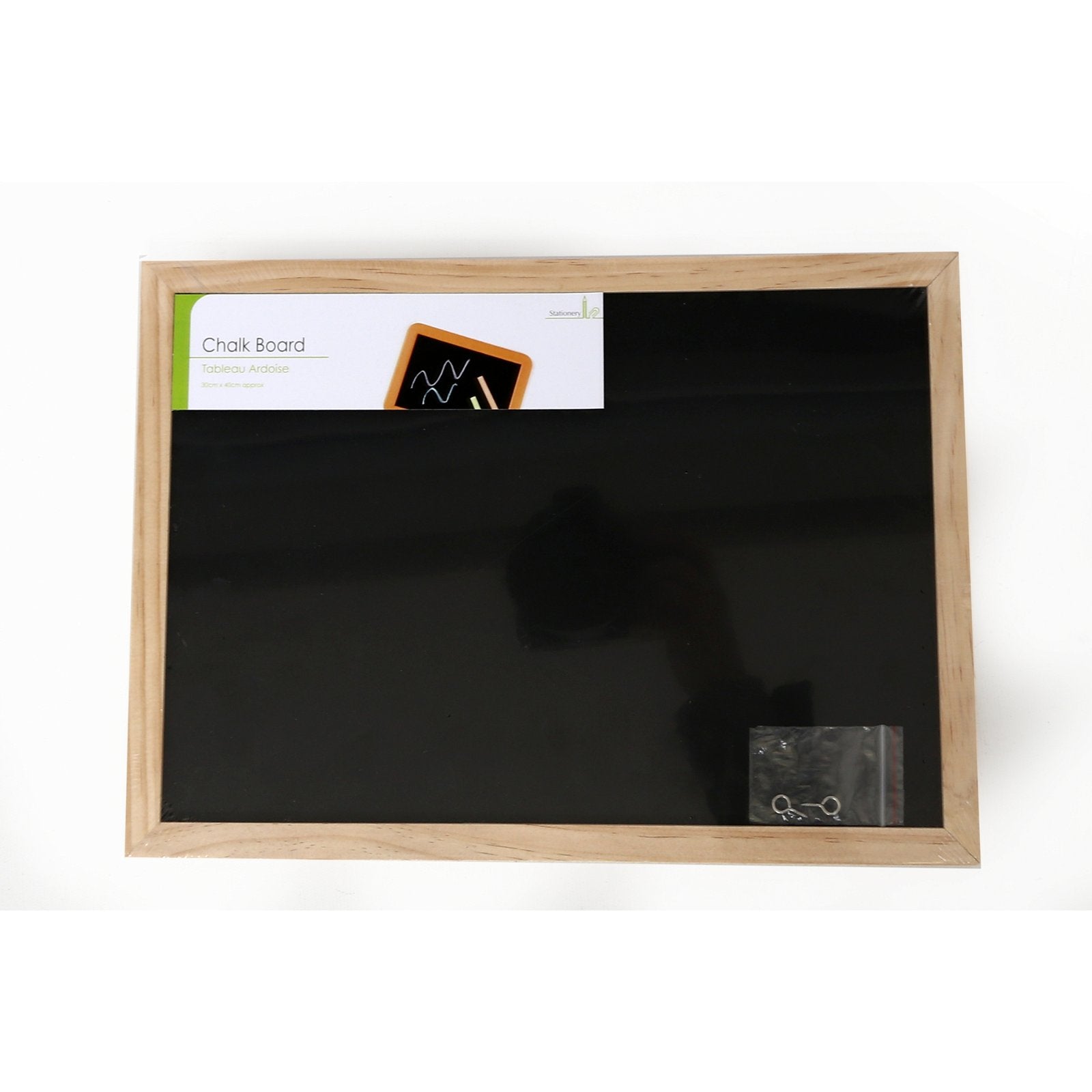 Wooden Framed Small Chalkboard 35cm-0