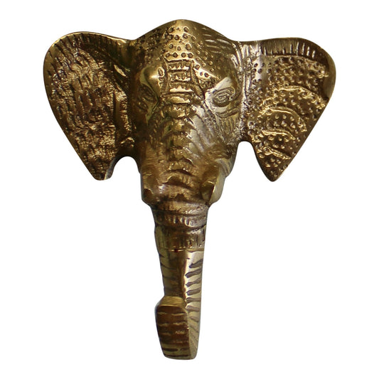 Small Metal Elephant, Single Coat Hook-0