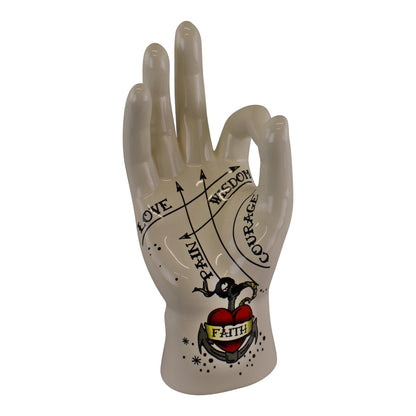 Palmistry Hand, Faith, 22.5cm-0