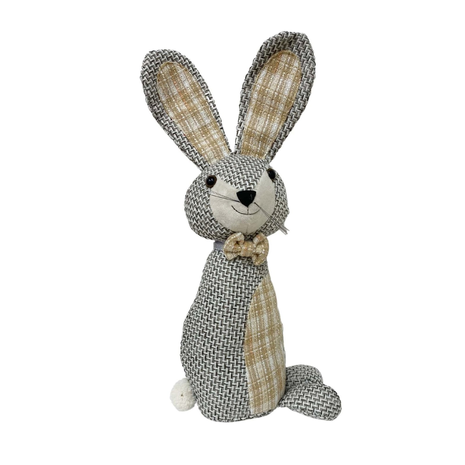 Woven Fabric Rabbit Doorstop-0