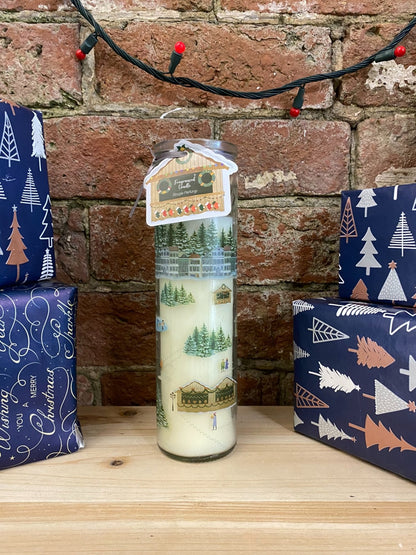 Christmas Market Citrus Tube Candle 20cm-1