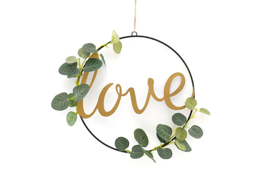 Hanging Love Deco with Eucalyptus-0