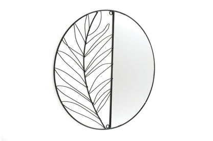 Synergy Metal Wall Leaf Mirror 50cm-0