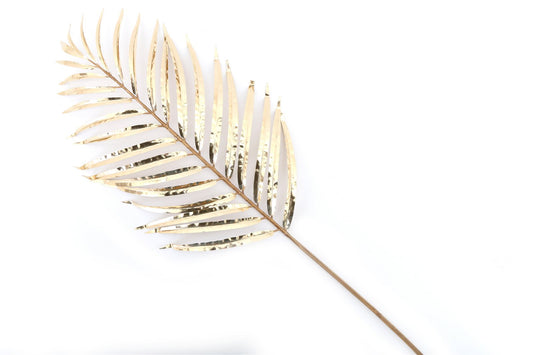 Gold Palm Leaf Decoration-0