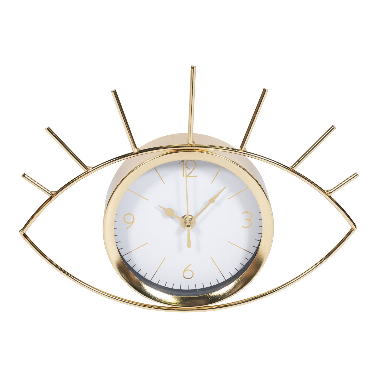 Golden Colour Eye Clock 30cm-2