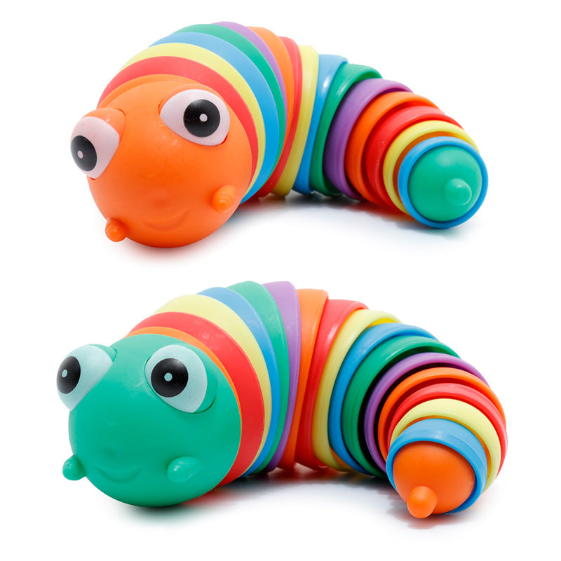 Fidget Toy - Rainbow Slug TY861-0