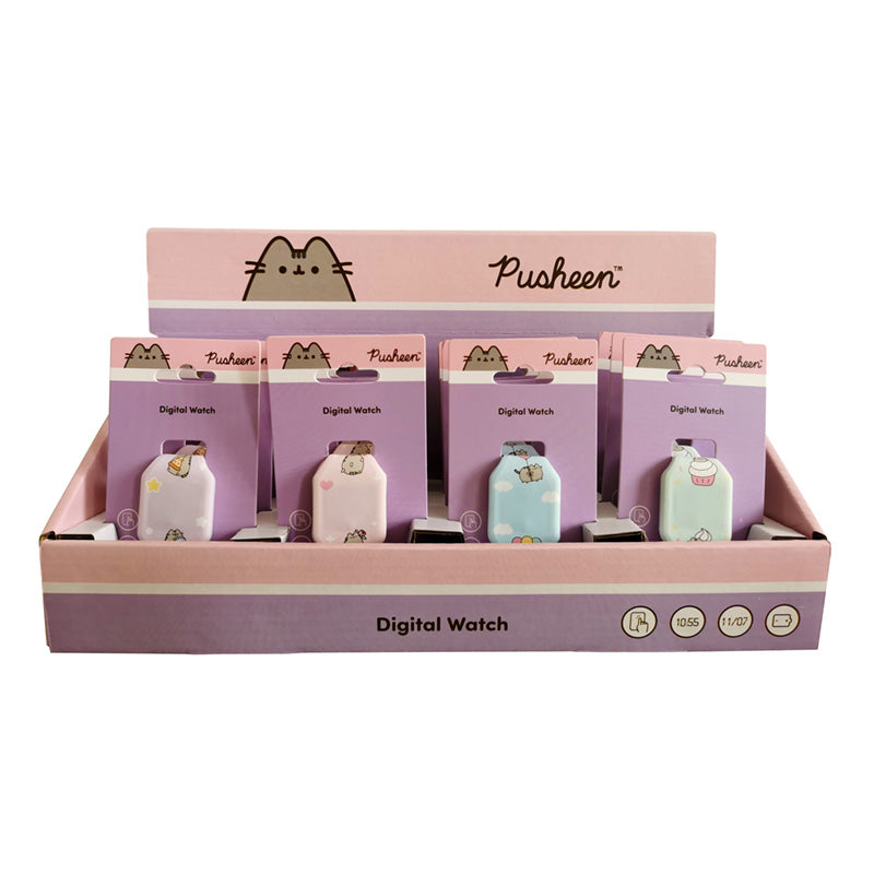 Silicone Digital Watch - Pusheen the Cat Foodie & Fun WATC26-0