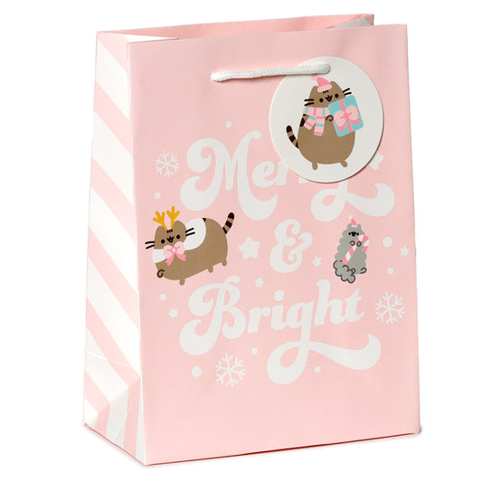 Christmas Gift Bag (Medium) - Pusheen the Cat XGBAG83B-0