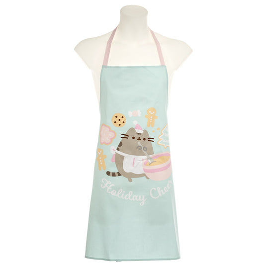 Christmas Holiday Cheer Pusheen the Cat 100% Cotton Apron XKITC142-0