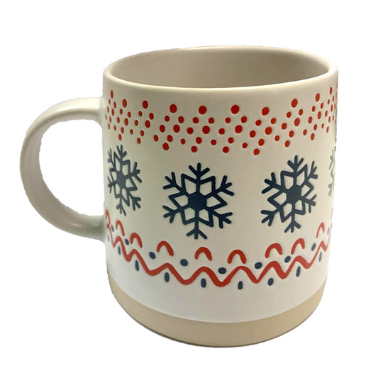 Stoneware Mug - Christmas Snowflake XMUG443-0