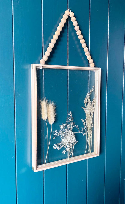 Dried Wildflower Wall Hanging Picture-2