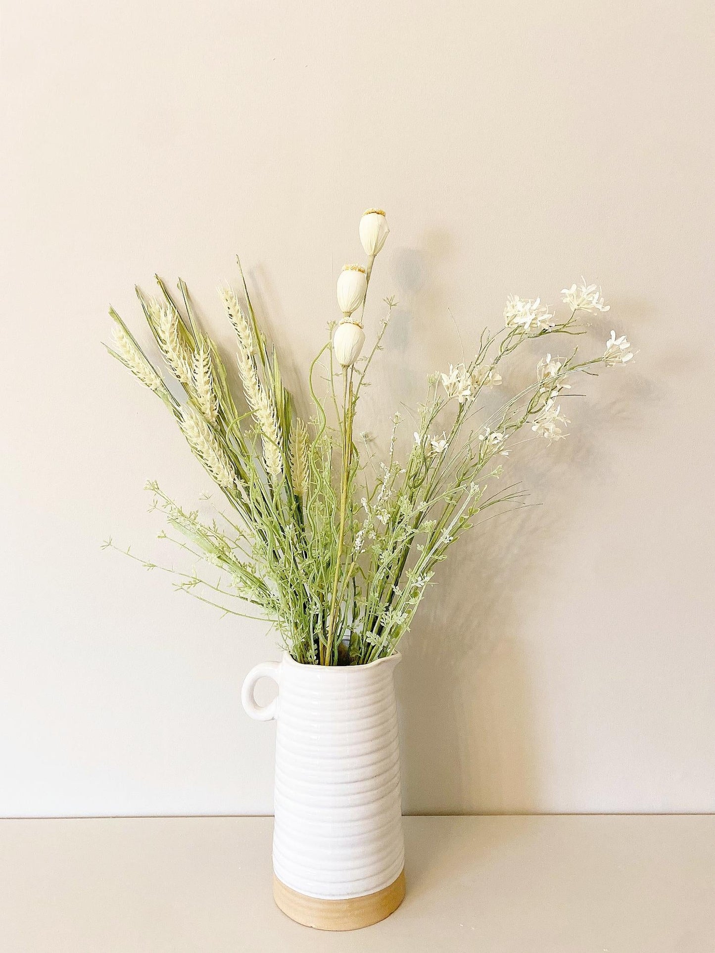 Ivory Wild Flowers Stem-1