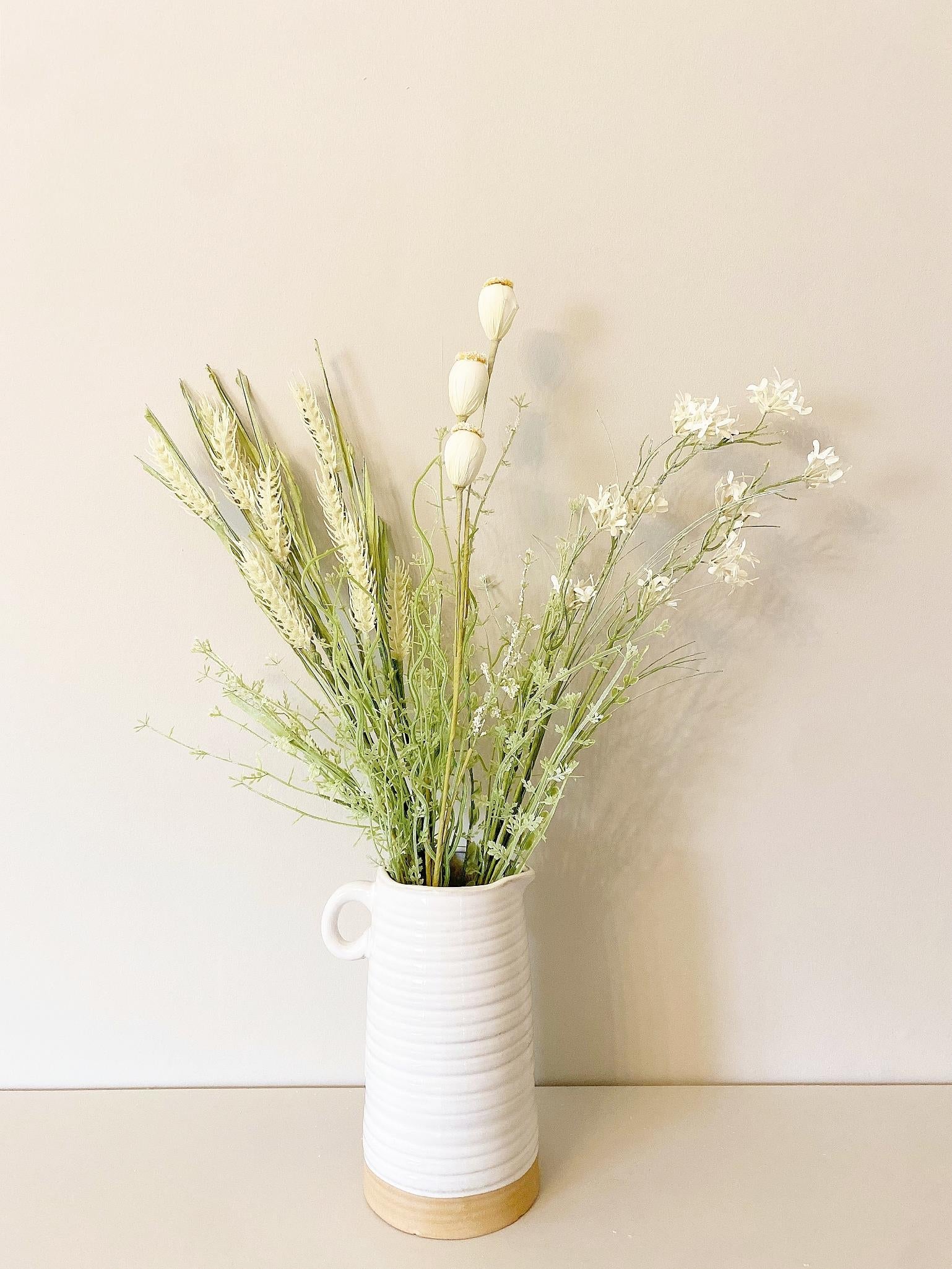 Ivory Wild Flowers Stem-1