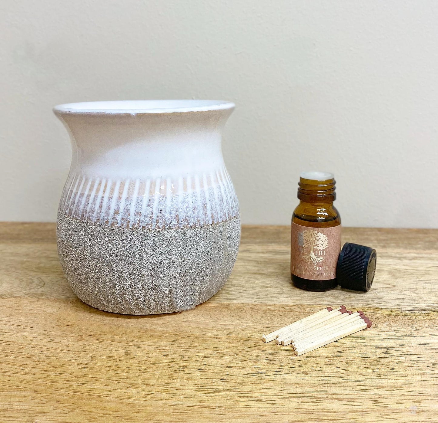 Grey Sandstone Oil/Wax Burner-3