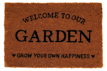 Grow Your Own Happiness Potting Shed Doormat-0